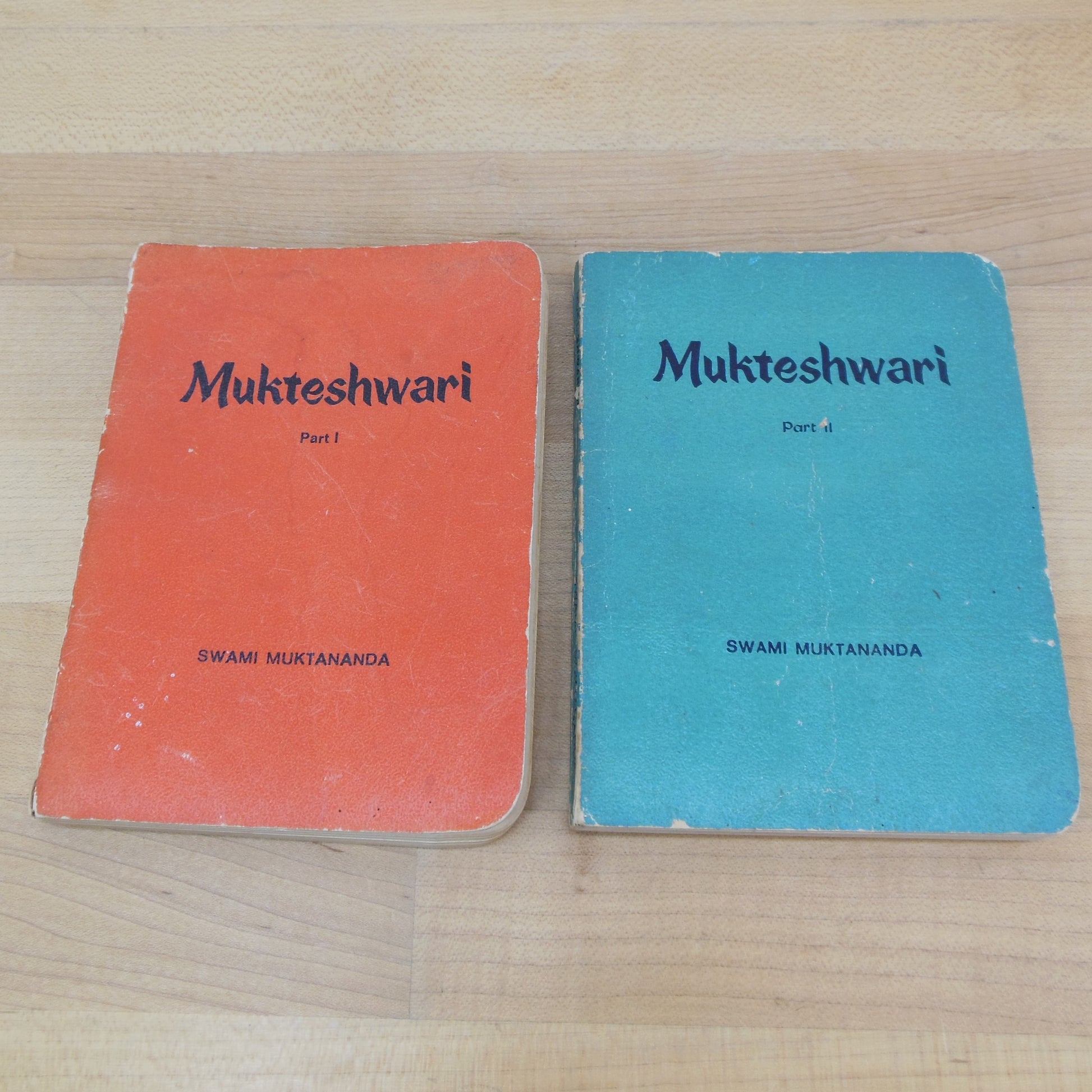 Swami Muktananda Mukteshwari I II Books 1973 1974