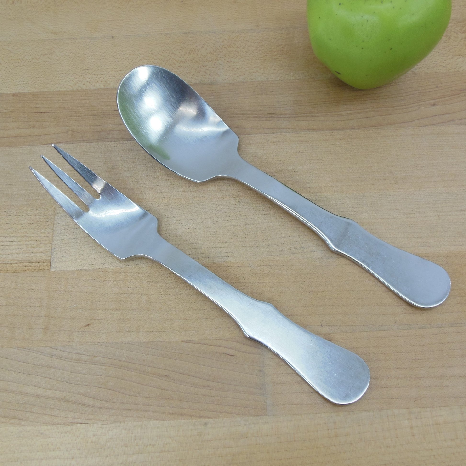 Dansk Nova II Stainless Serving Set Fork Spoon