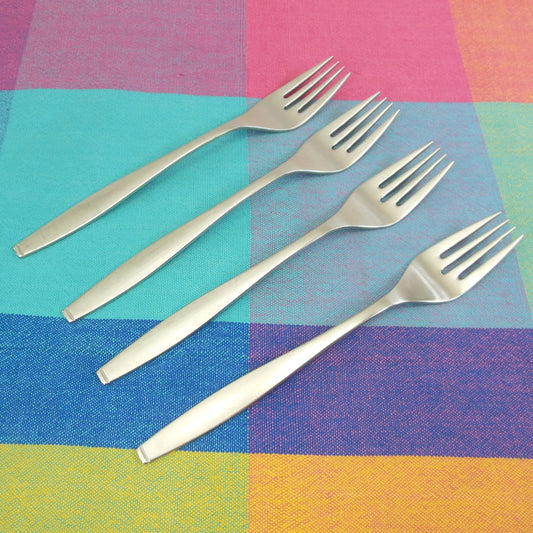 Oneida Oneidacraft Tempo Satin Stainless - 4 Dinner Forks