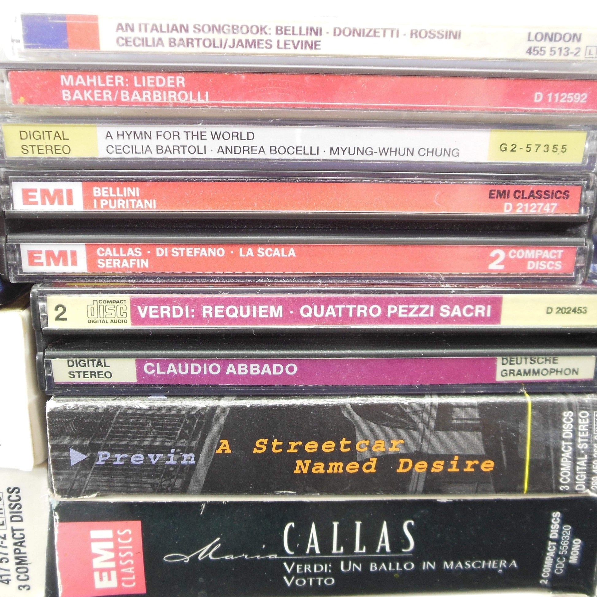 Opera CD Music Estate Lot 53 Discs - 1, 2, 3 and 4 Disc Sets Puccini