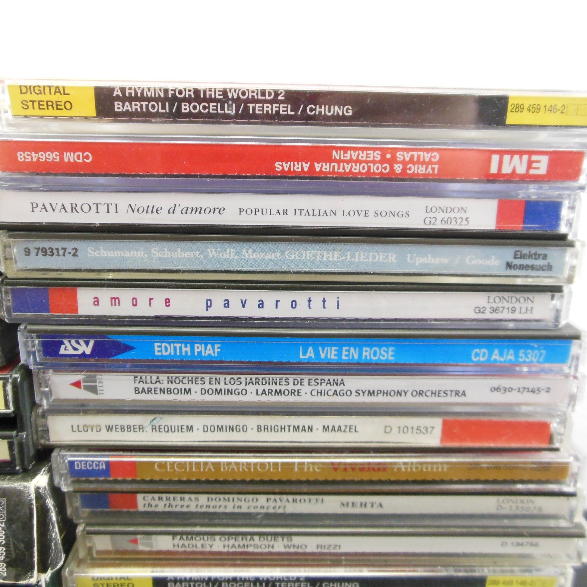 Opera CD Music Estate Lot 53 Discs - 1, 2, 3 and 4 Disc Sets Callas