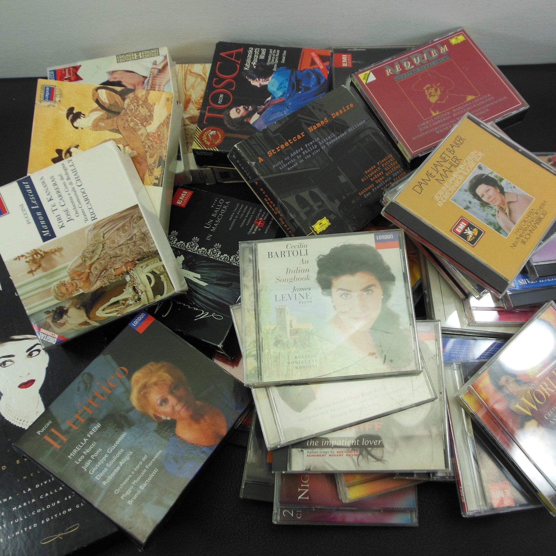 Opera CD Music Estate Lot 53 Discs - 1, 2, 3 and 4 Disc Sets Vintage