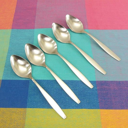 Oneida Oneidacraft Tempo Satin Stainless - 5 Teaspoons