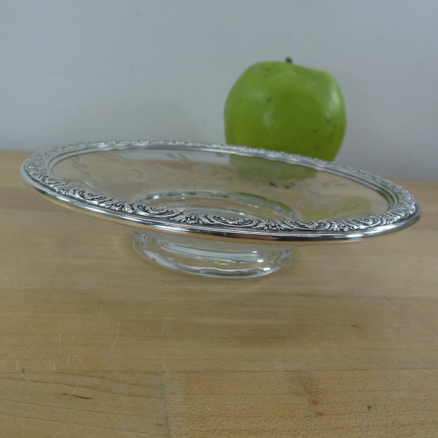 International Sterling Silver Prelude Mayonnaise Underplate Candy Dish H578 Vintage