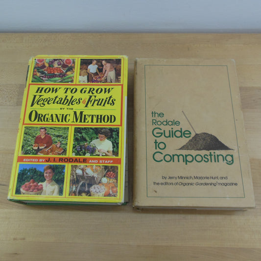 Rodale Gardening Books Organic Fruits Vegetable & Composting Guides