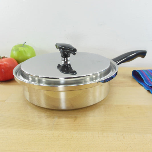 Kitchen Craft USA 3 Ply Stainless 9" Skillet with Lid