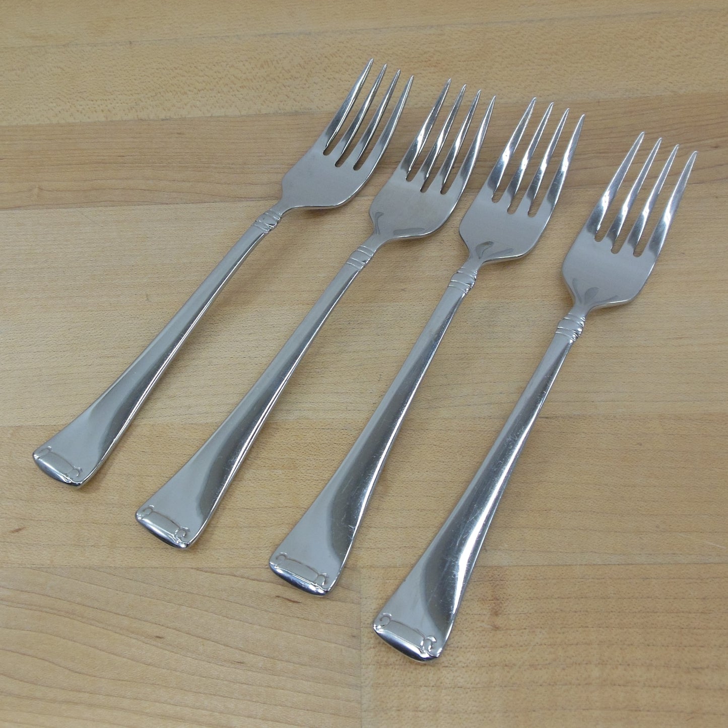 J. A. Henckels Angelico Stainless Flatware - 4 Salad Forks