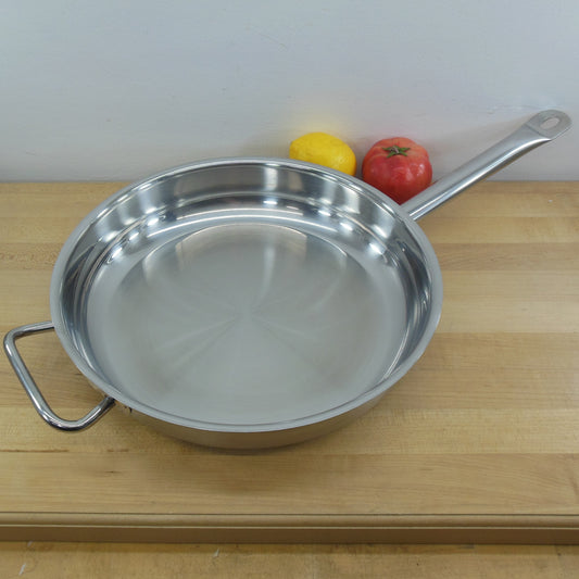 Vollrath Intrigue Stainless 47753 Large Heavy Duty 12.5" Fry Pan Skillet NSF