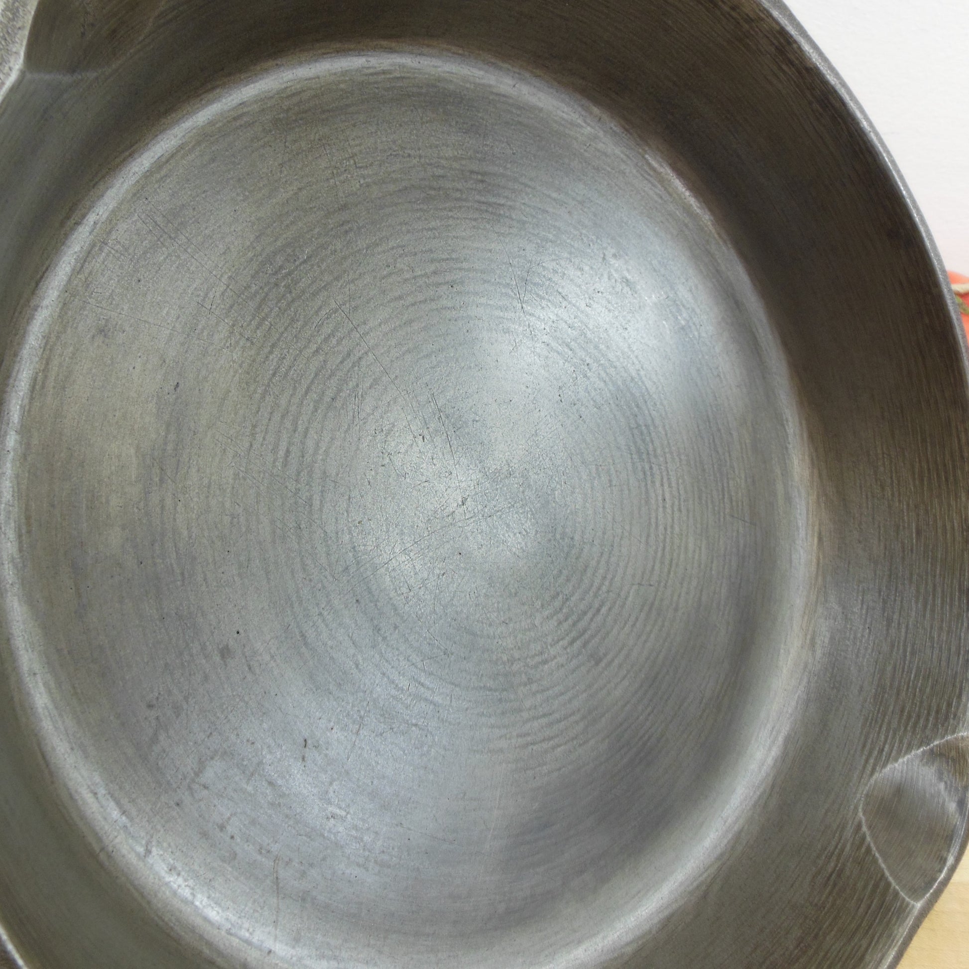 Early Arc Wagner Cast Iron Skillet #10, 11-3/4, restored