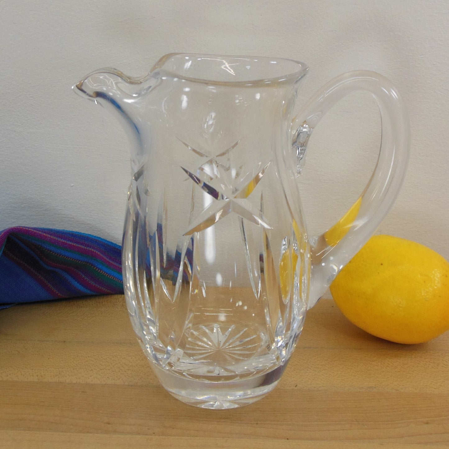 Waterford Ireland Crystal 7.25" Cocktail Martini Juice Pitcher