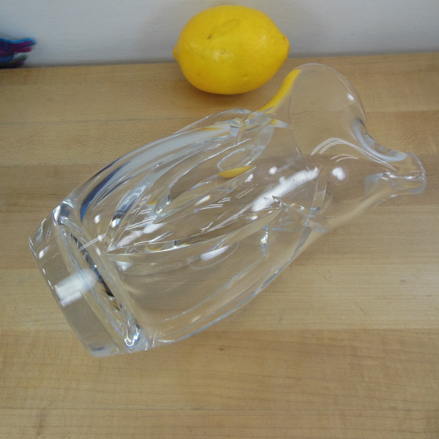 Waterford Ireland Crystal 7.25" Cocktail Martini Juice Pitcher Vintage