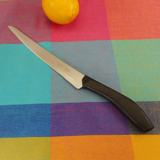 Wilkinson Sword Slicing Carving Knife 8" Stainless Curved Blade - No Sharpener