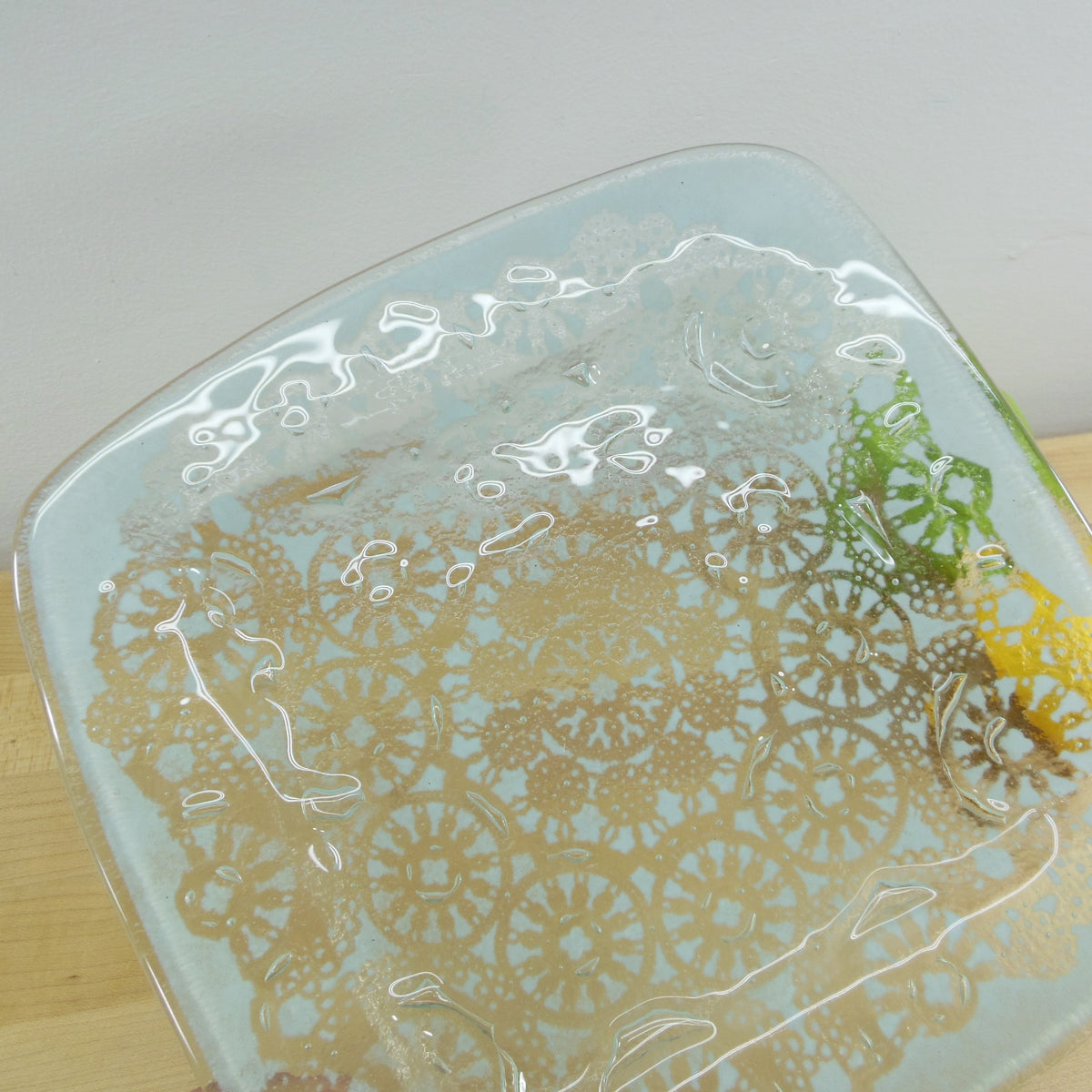 Edwin Walter Edwin Walter Fused Glass Doily 10