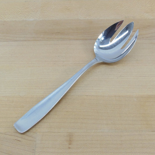 WMF Germany Cromargan Stainless Line Pierced Tablespoon Serving Spoon