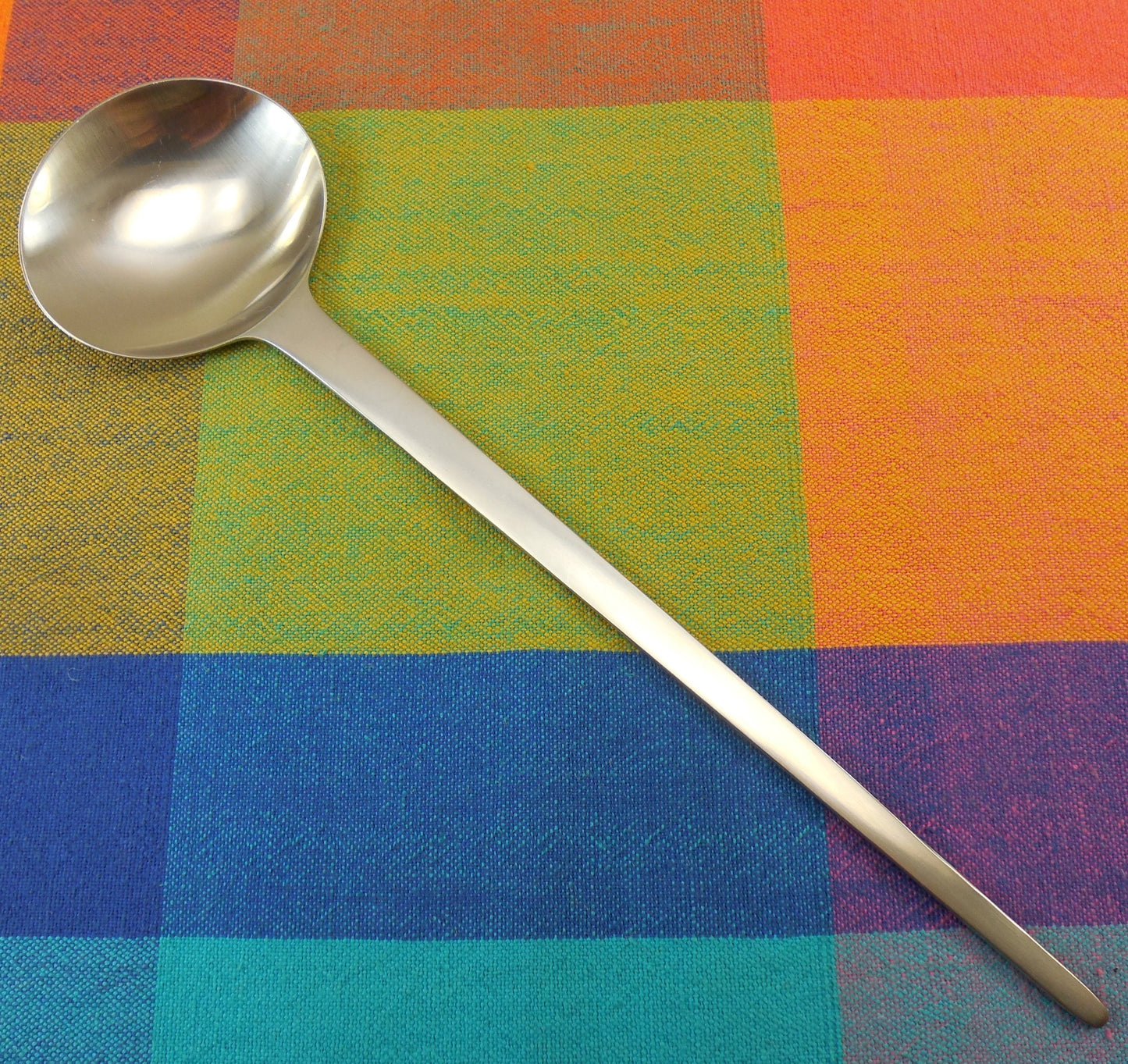 WMF Cromargan Germany Stainless Flatware - Modern Salad Server Spoon 10-3/8" Vintage