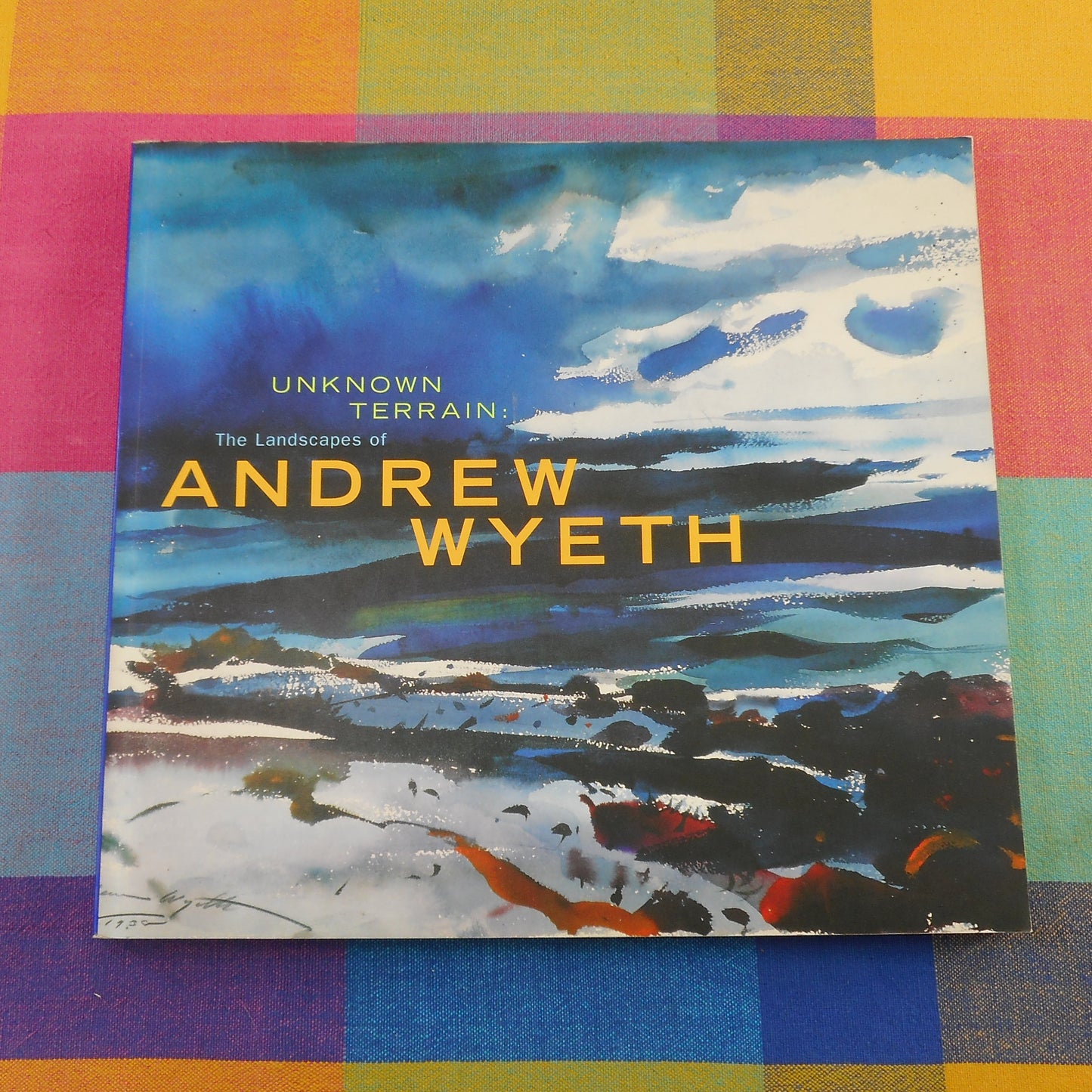 Unknown Terrain: the Landscapes of Andrew Wyeth 1998 Whitney Museum Exhibition Book
