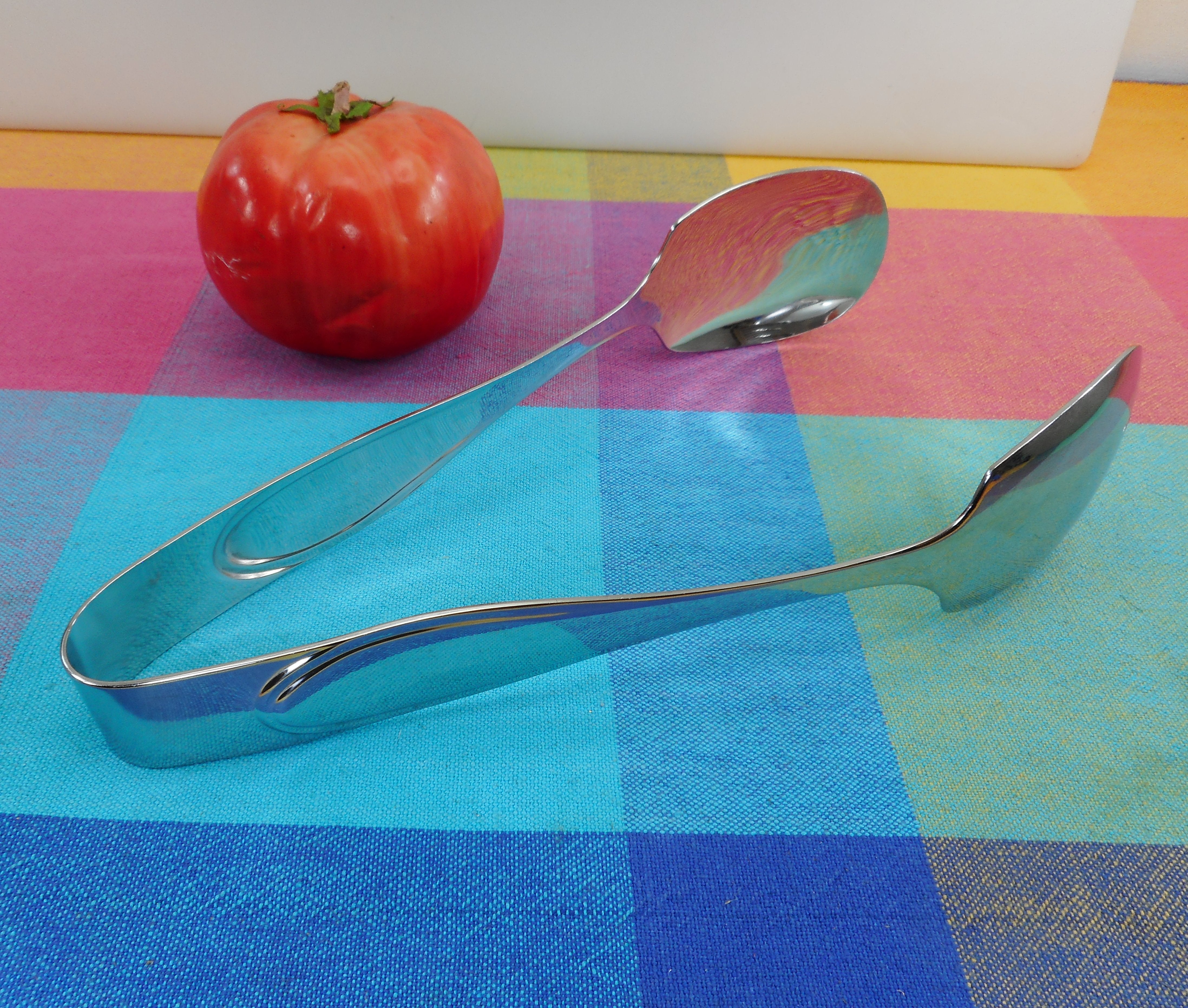 Yamazaki Austen Harmony Stainless Salad Serving Tongs Olde