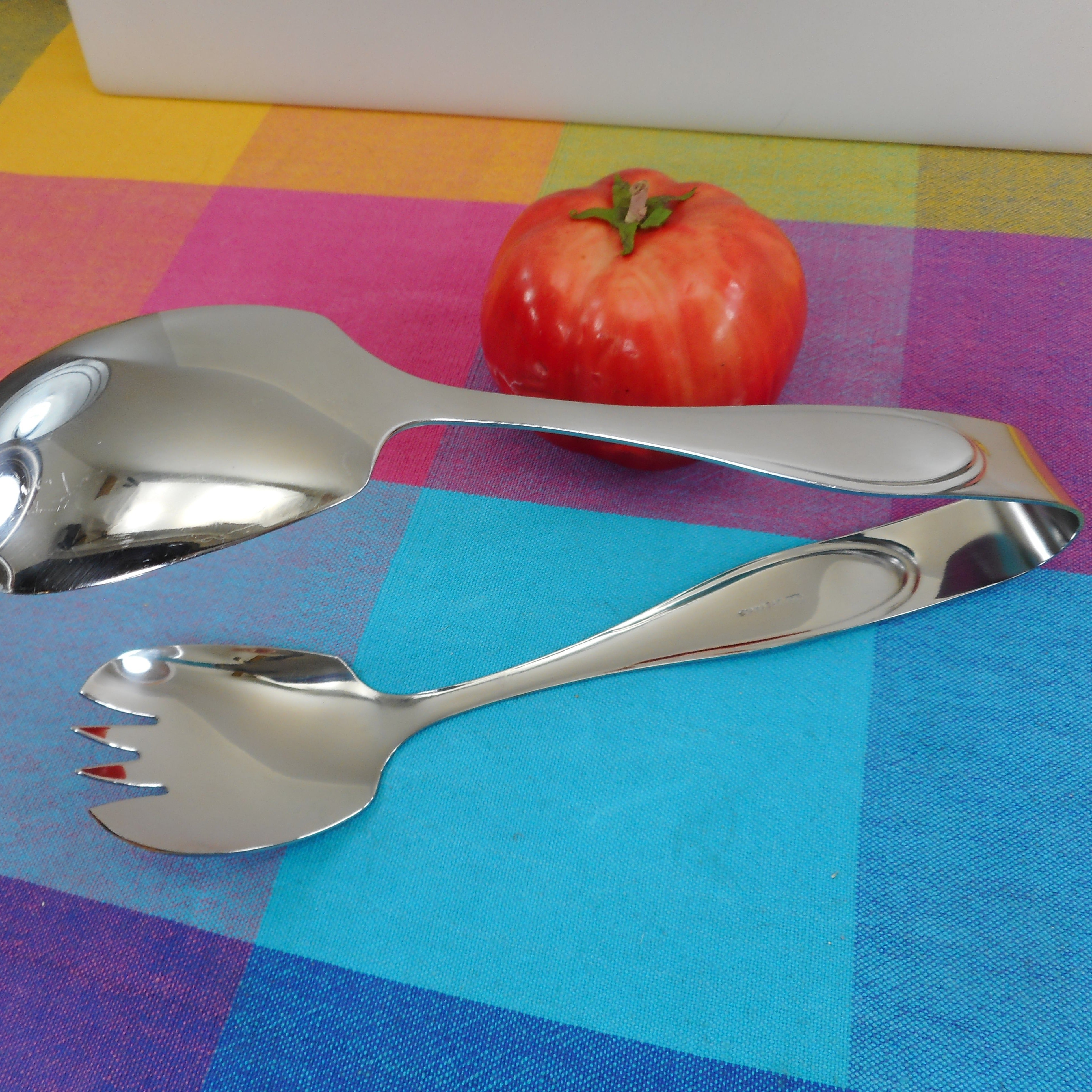 Yamazaki Austen Harmony Stainless Salad Serving Tongs Olde