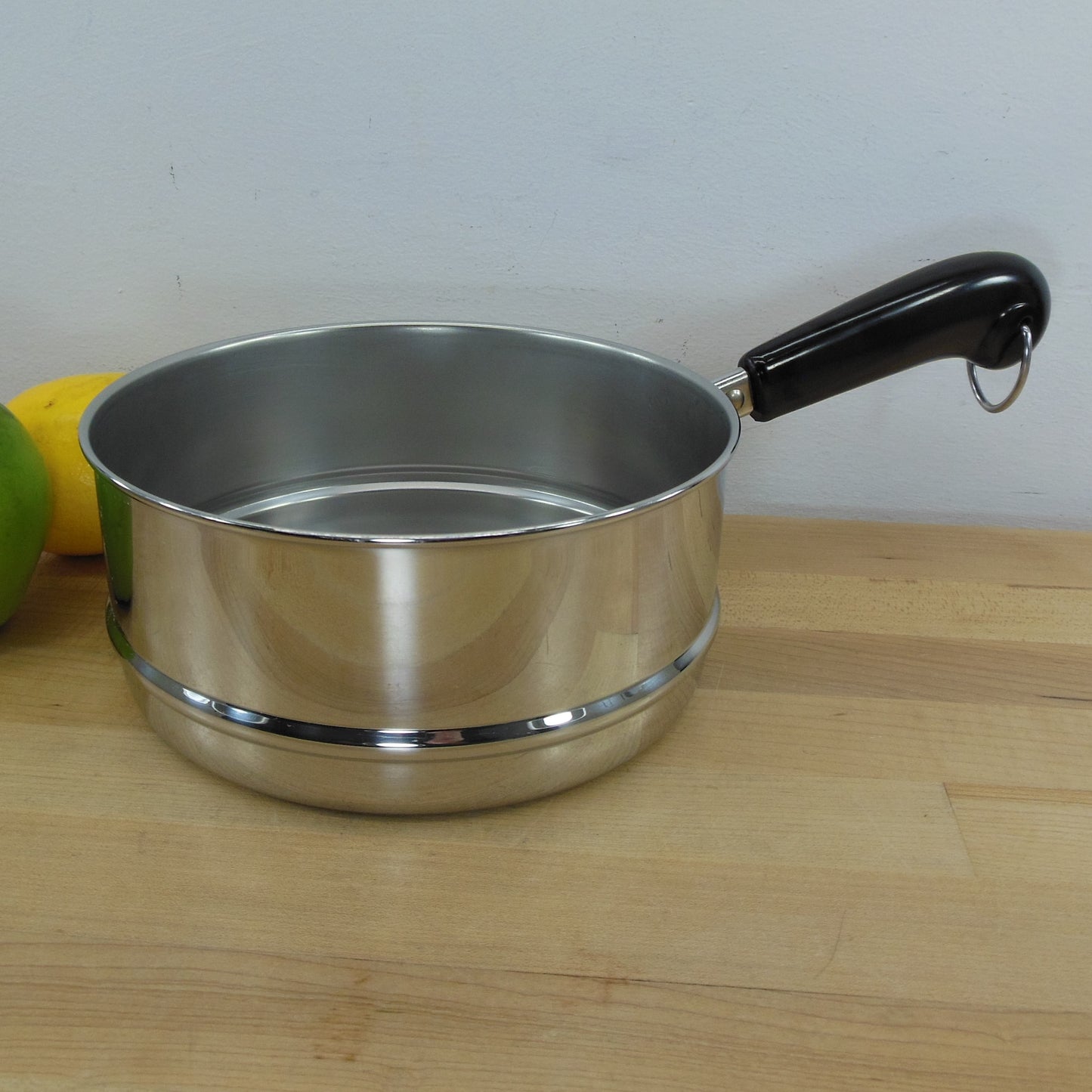 Revere Ware Stainless Double Boiler Insert for 2 & 3 Quart Saucepans