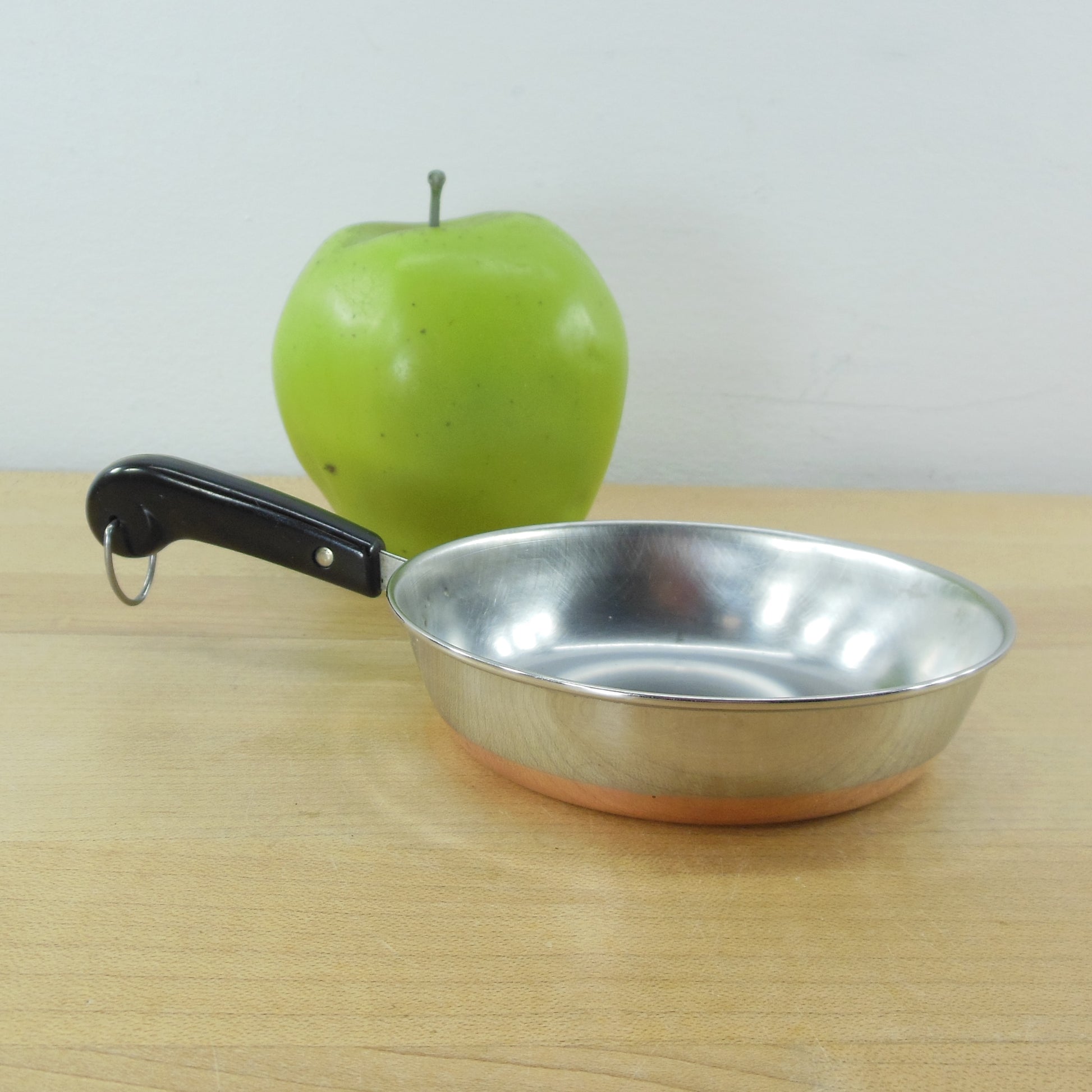 Revere Ware Stainless Copper Clad Toy Skillet Fry Pan