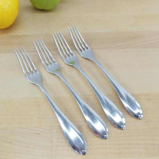 Mikasa Korea 18-8 Stainless MIS24 Flatware - 4 Set Salad Forks