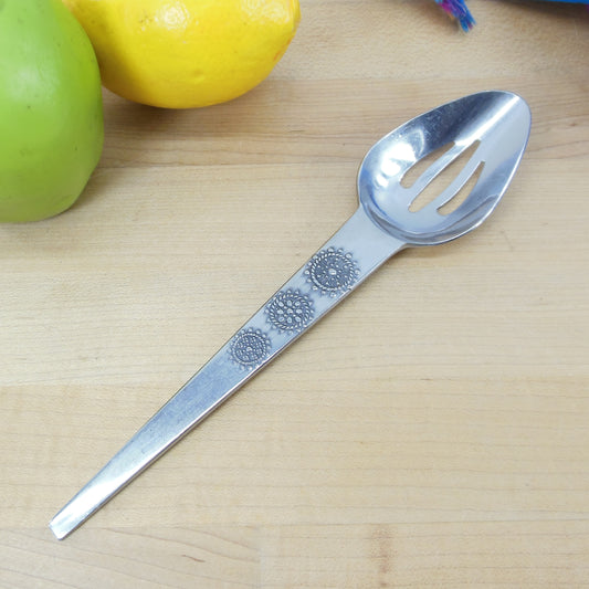 National Japan San Moritz Stainless Slotted Serving Spoon